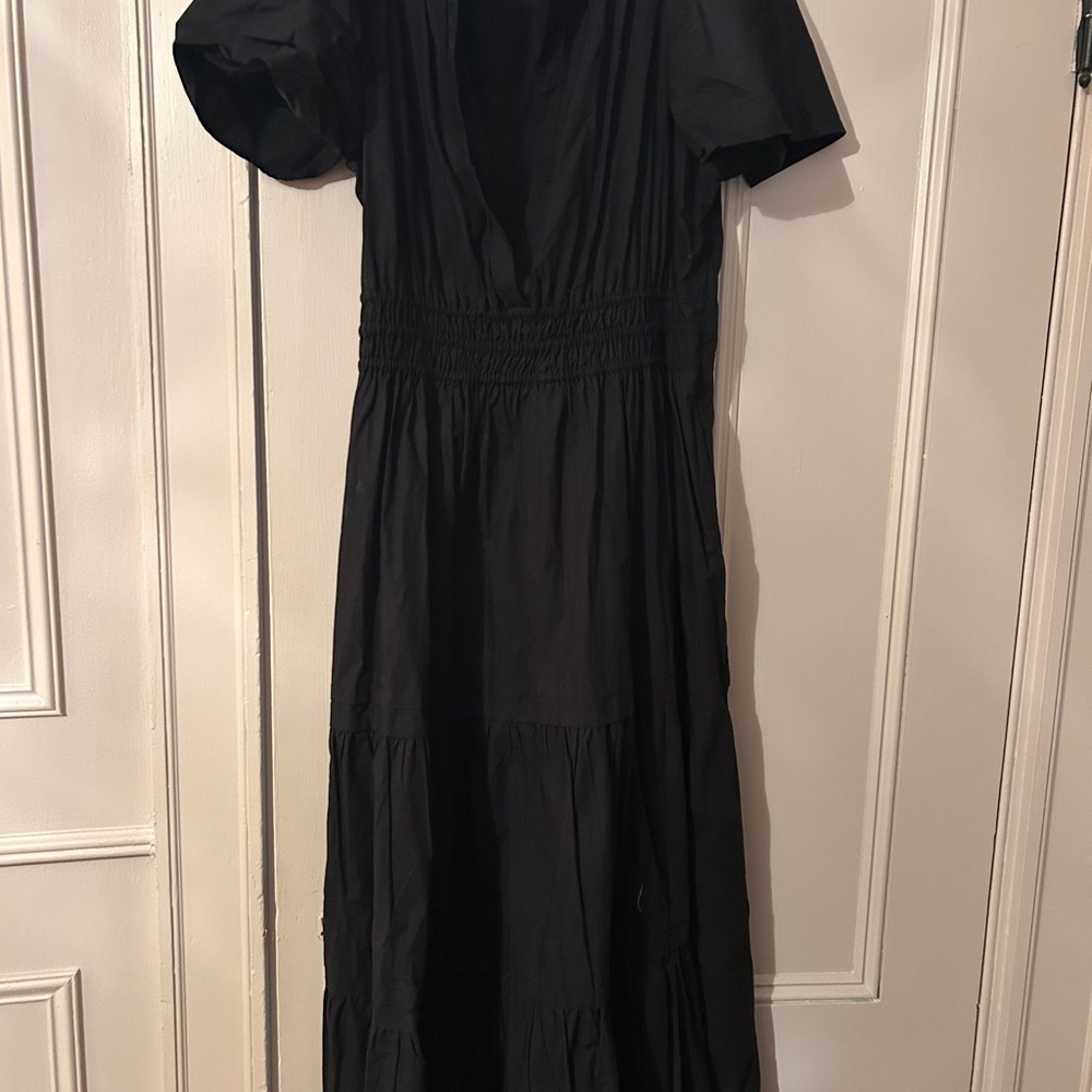 Anthropologie Black Maxi Dress